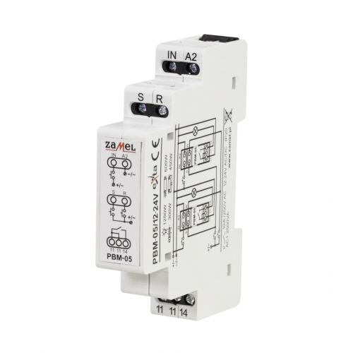 Przekaźnik bistabilny beznapięciowy PBM-05 12-24V AC/DC ZAMEL - 2[242].jpg